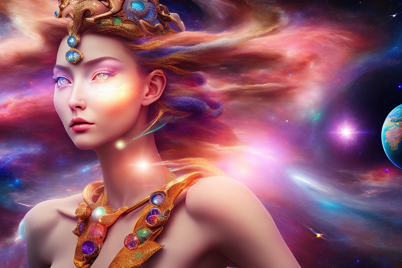 Kolo zvěrokruhu s ilustracemi různých znamení a symbolů