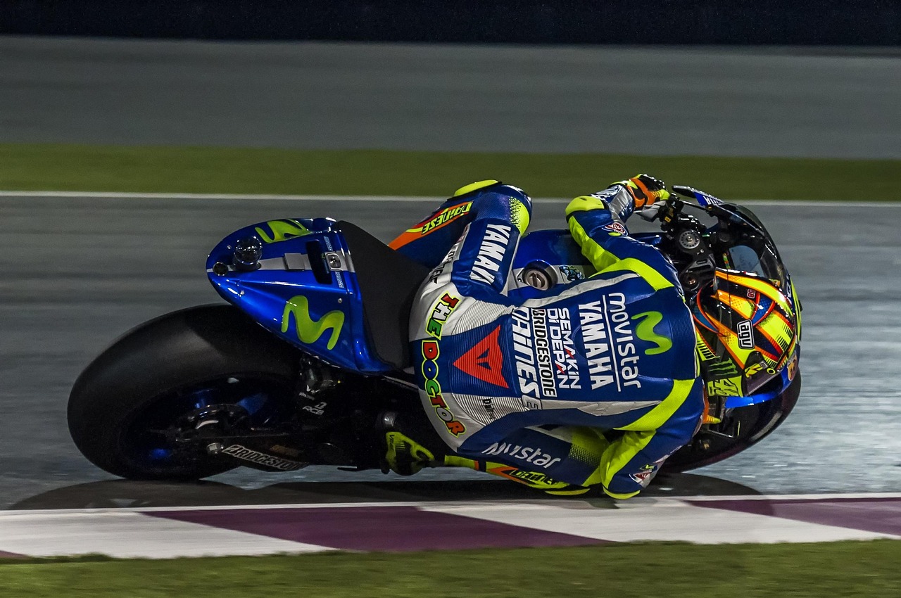 Kalendář s vyznačenými termíny závodů MotoGP