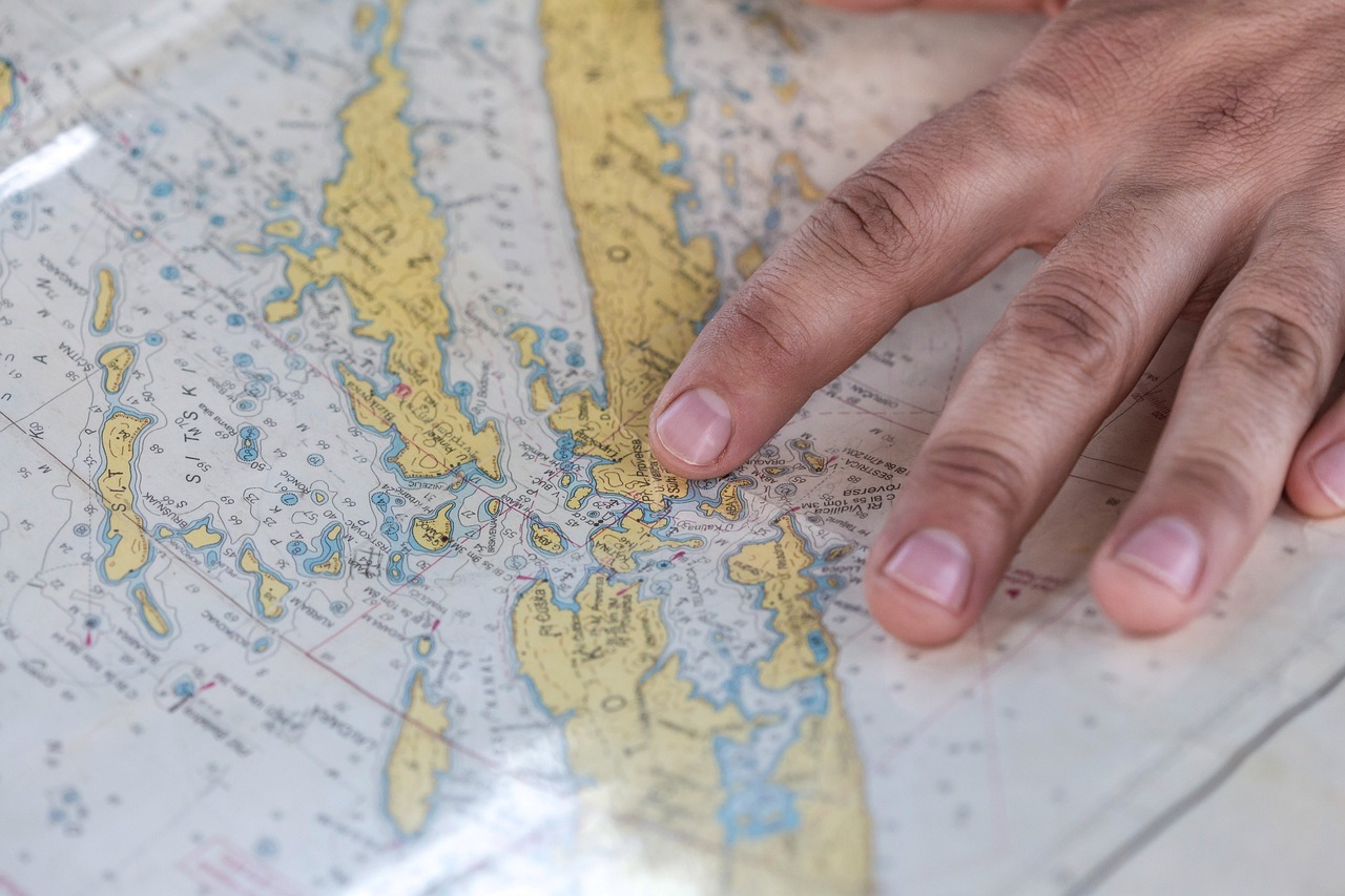 Přehledná mapa Majalandu s atrakcemi